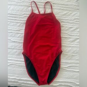 Jolyn Raya Swimsuit Onesie Red size 34 EUC